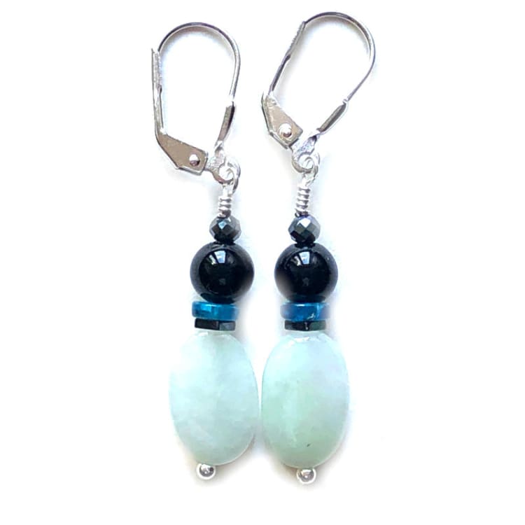 Boucles d’oreilles Jade jadéite et Argent