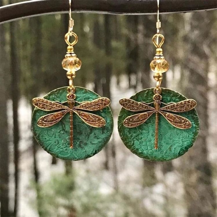 Boucles d’oreilles Libellule - Boucles d’Oreilles