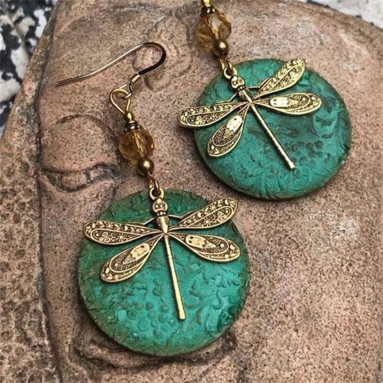 Boucles d’oreilles Libellule - Boucles d’Oreilles