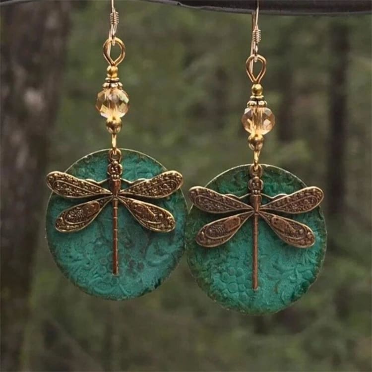 Boucles d’oreilles Libellule - Boucles d’Oreilles