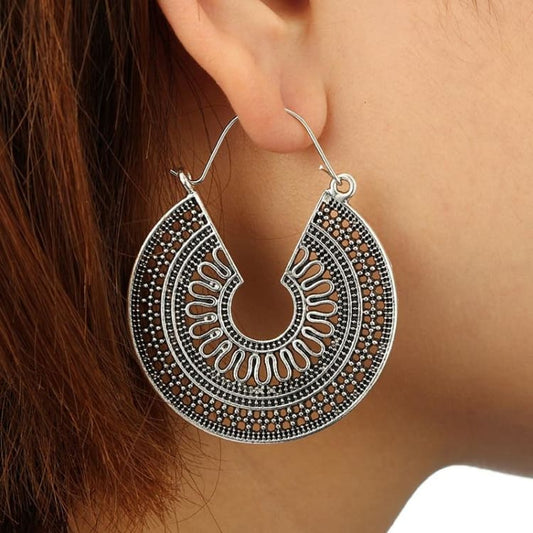 Boucles d’oreilles Mandala - boucles d’oreille