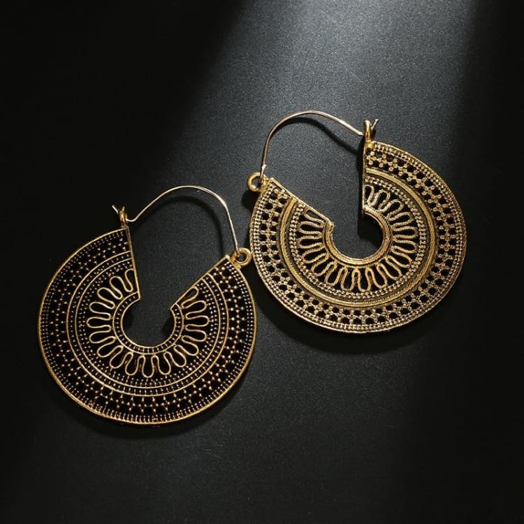 Boucles d’oreilles Mandala - boucles d’oreilles