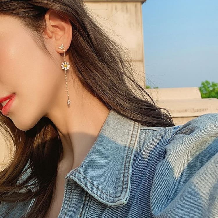 Boucles d’oreilles Marguerite - Boucles d’oreil - Boucles d’Oreilles
