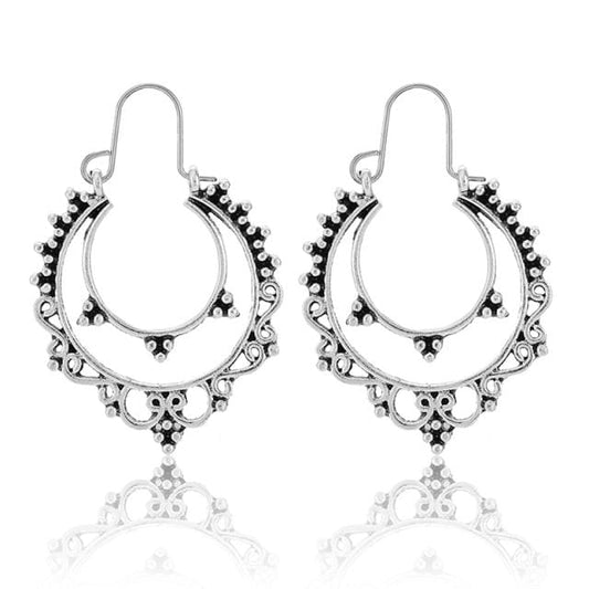 Boucles d’oreilles savoyarde inspiration hivernale