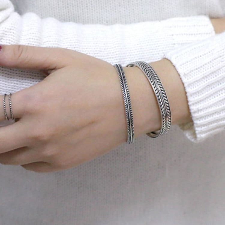 Bracelet fin en argent - Bracelet