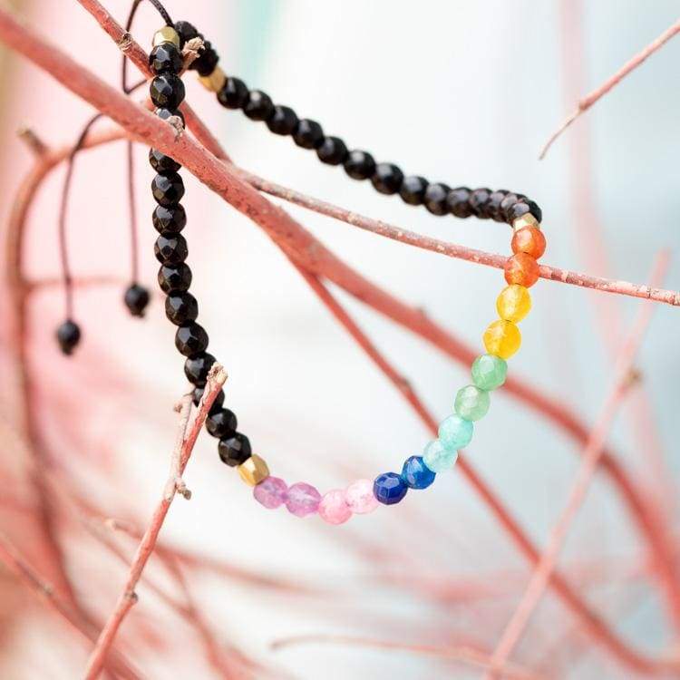Bracelet 7 Chakras étincellants - bracelet