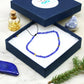 Bracelet ajustable en Lapis Lazuli - Bracelet lapis lazuli