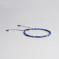 Bracelet ajustable en Lapis Lazuli - Bracelet en pierre lapis lazuli