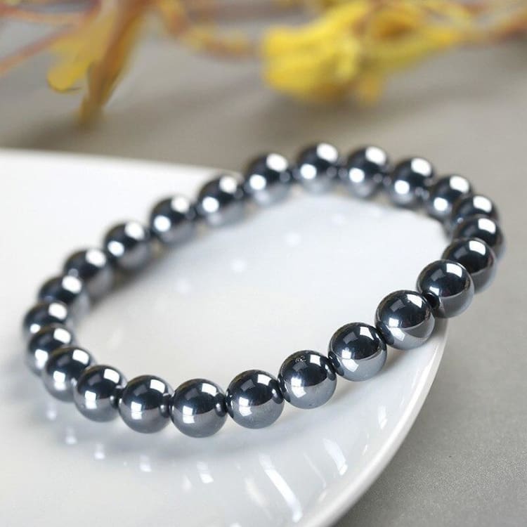 Bracelet ’Ancrage’ en Hématite - bracelet