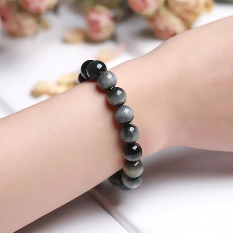 Bracelet ’Ancrage’ en Tourmaline Oeil de Chat - bracelets
