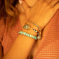 Bracelet apaisant en pierre de turquoise - Collier