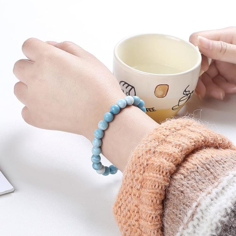 Bracelet ’Atlantis’ en Larimar - bracelets