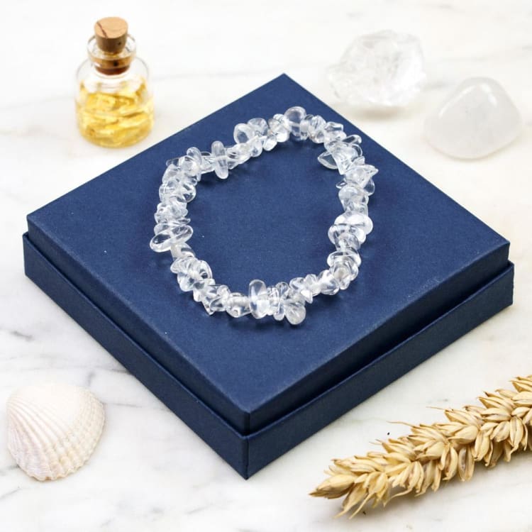 Bracelet Baroque en Cristal de Roche - bracelet