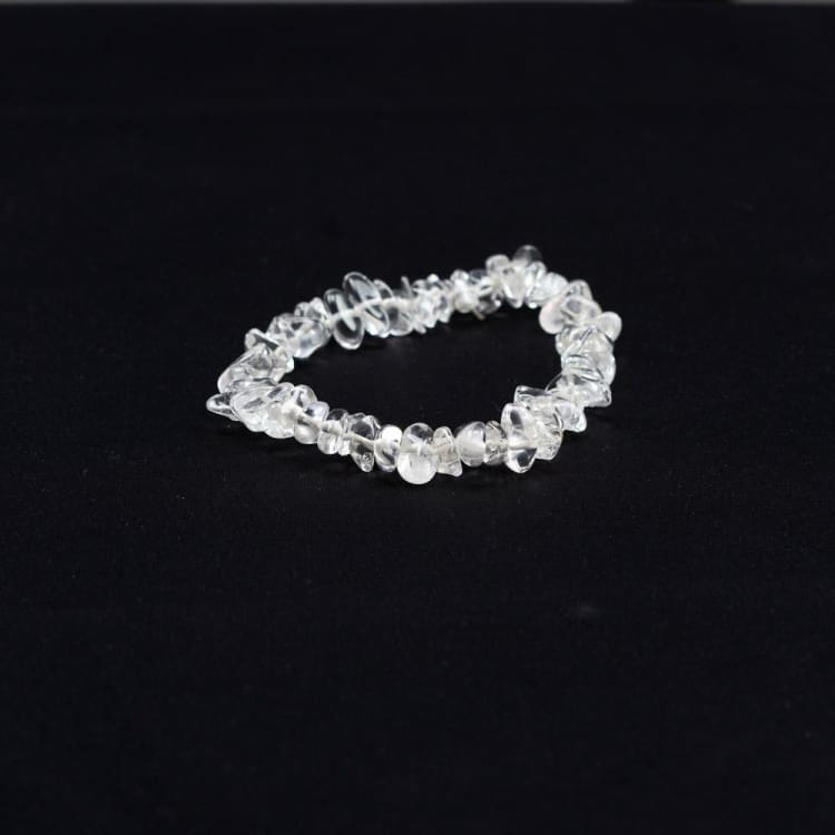 Bracelet Baroque en Cristal de Roche - bracelet Cristal de Roche