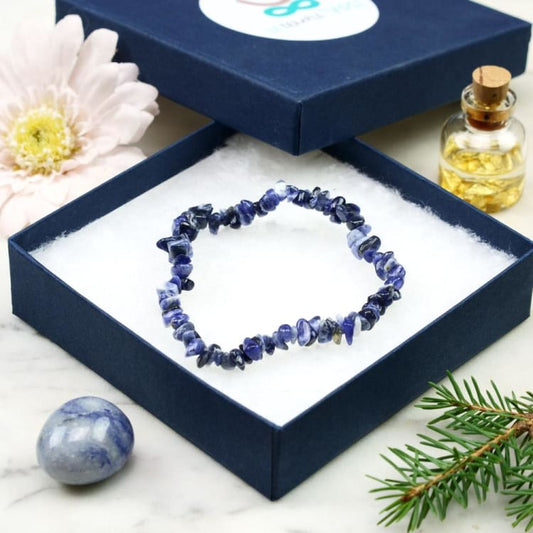 Bracelet Baroque en Sodalite - bracelet