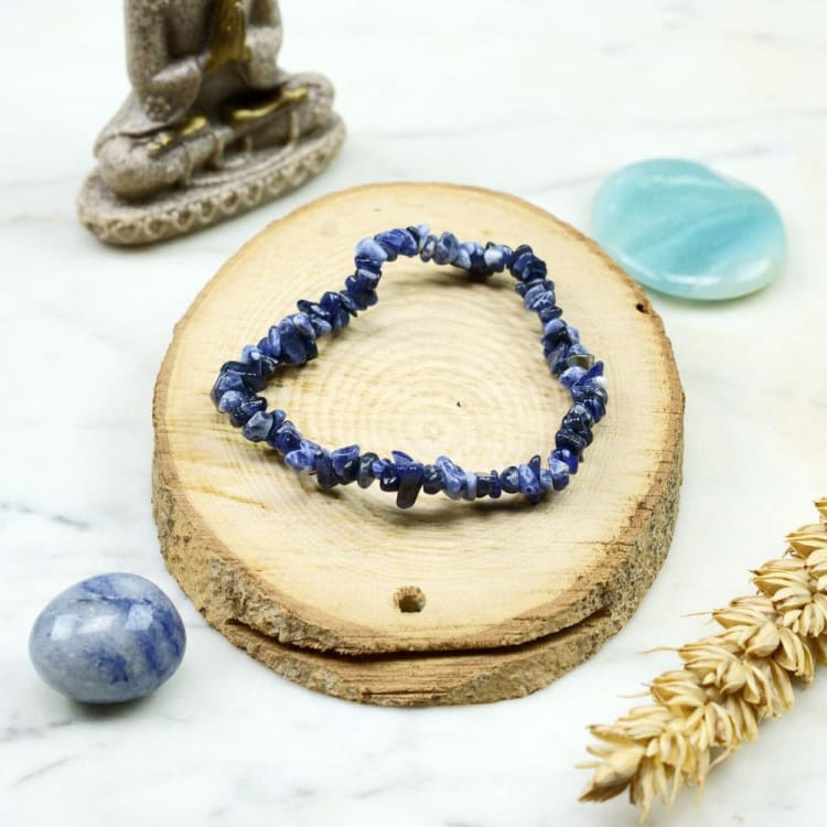 Bracelet Baroque en Sodalite - bracelet en sodalite