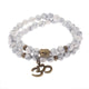 Bracelet Bouddha en il de Tigre ou Howlite - Howlite - Bracelet