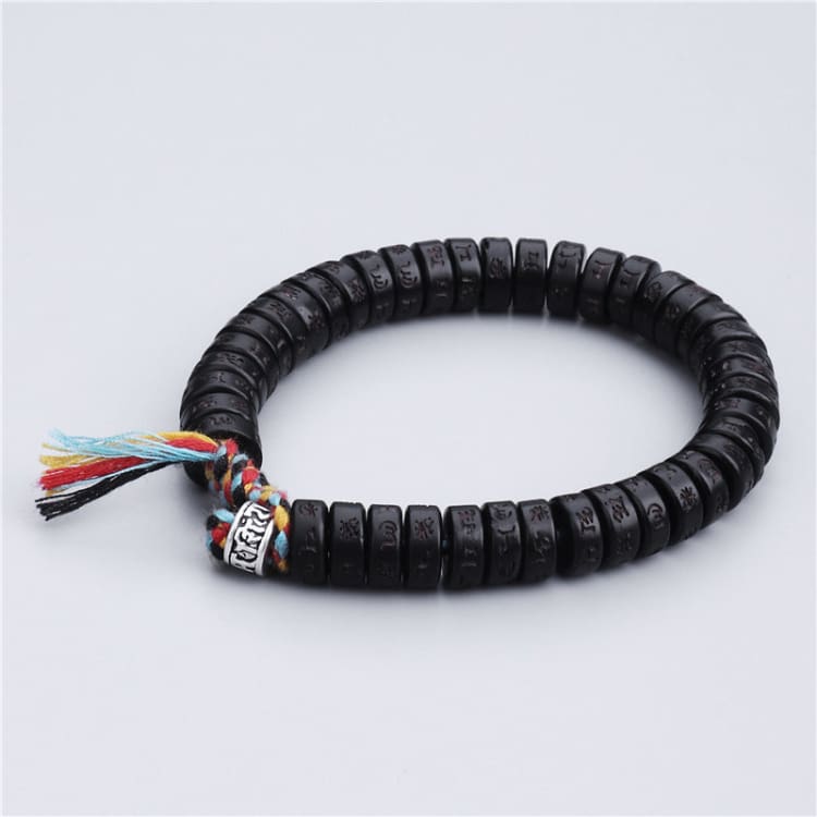 Bracelet bouddhiste tibétain à Six caractères - Bracelet