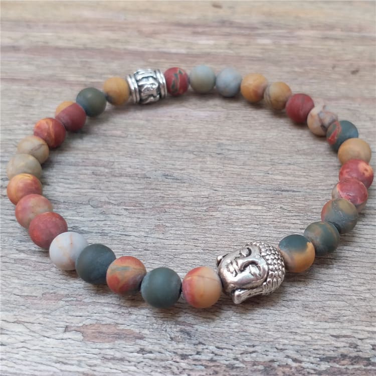 Bracelet bouddhiste tibétain avec perles zen - Bracelet