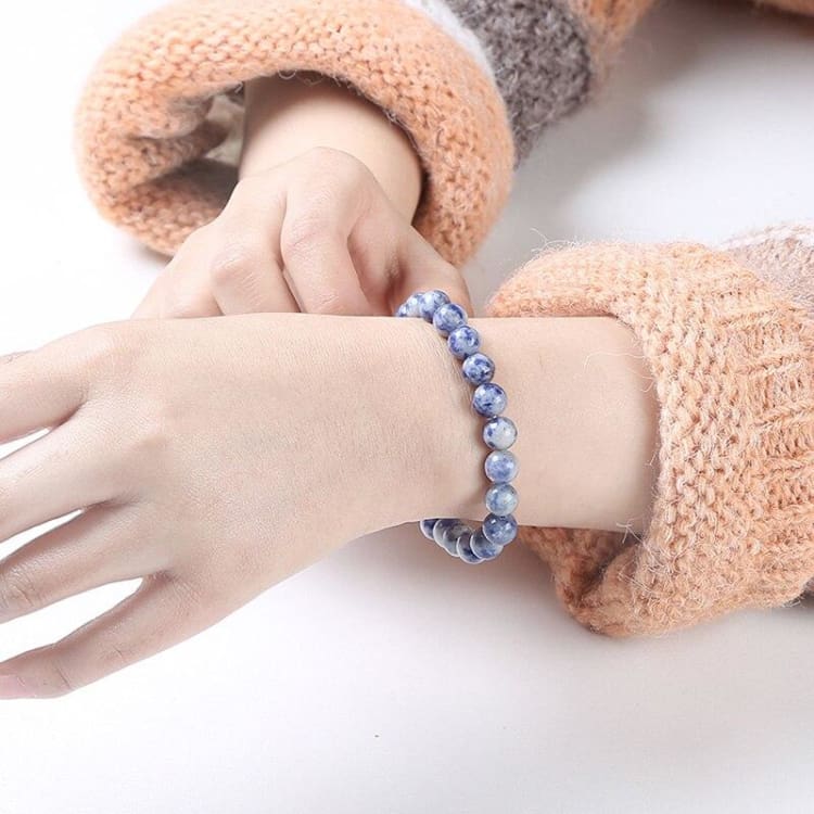 Bracelet ’Clarté’ en Sodalite - bracelet Sodalite