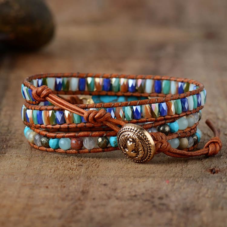 Bracelet dacceptation de soi - Bracelet en pierre