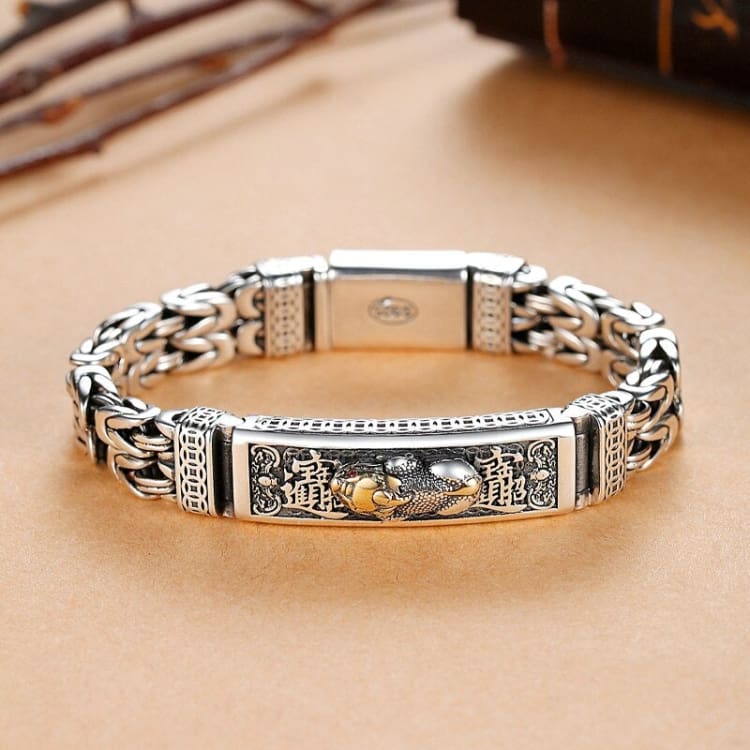 Bracelet de chance Pi-Xiu pour homme