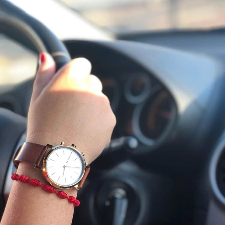 Bracelet de chance tibétain au 7 nœuds