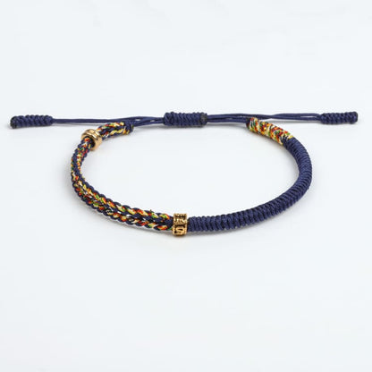 Bracelet de chance tibétain - Bleu