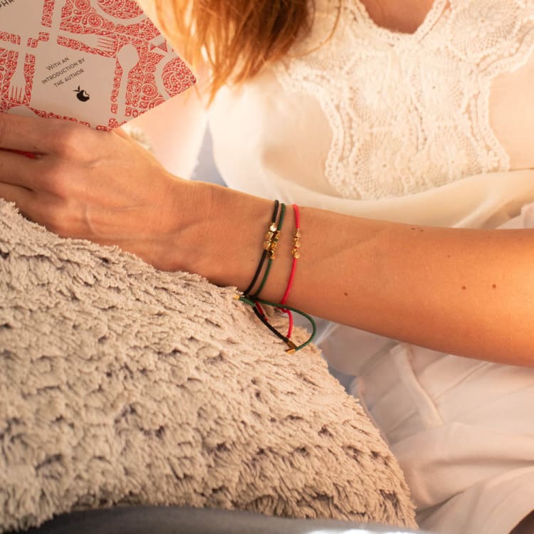 Bracelet de Chance Tibétain Perle de Cuivre - Bracelet