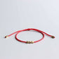 Bracelet de Chance Tibétain Perle de Cuivre - Rouge - Bracelet