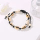 Bracelet de cheville en coquillage - Noir - Bracelet