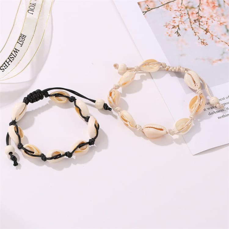 Bracelet de cheville en coquillage - Bracelet