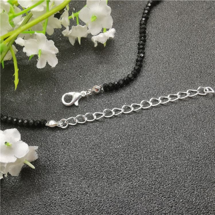 Bracelet de cheville en perles de cristal pour femme - Bracelet