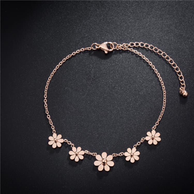 Bracelet de cheville Marguerite