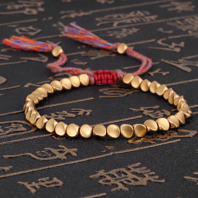 Bracelet de cheville style bouddhiste - Bracelet
