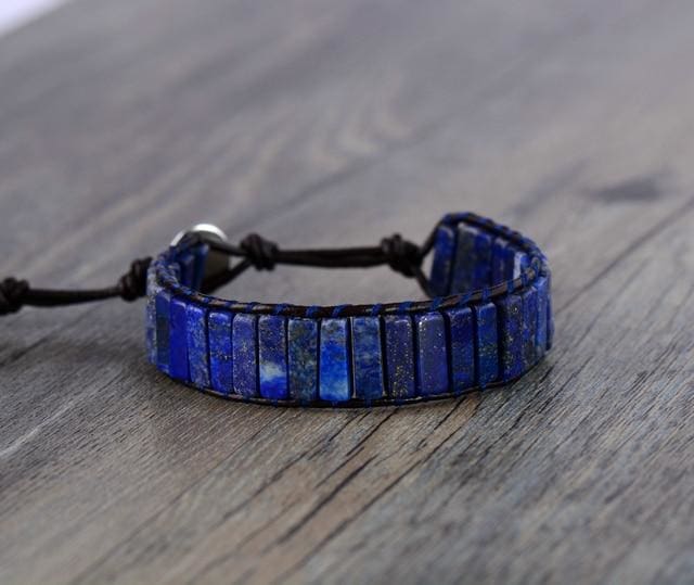 Bracelet de confiance en lapis lazuli - Bracelet