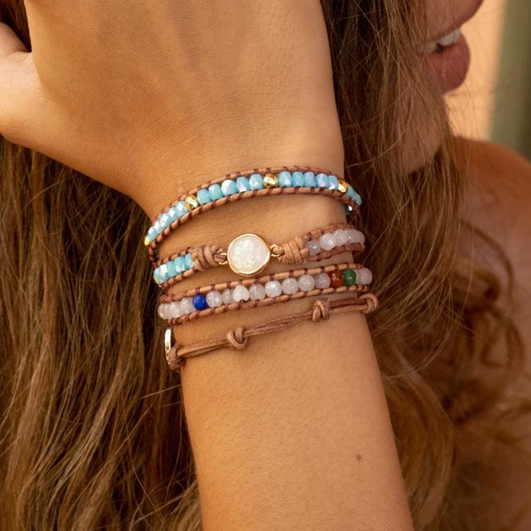 Bracelet de guérison avec pierre d’opale - Bracelet