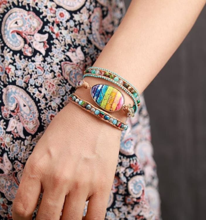 Bracelet de guérison enveloppant - Bracelet