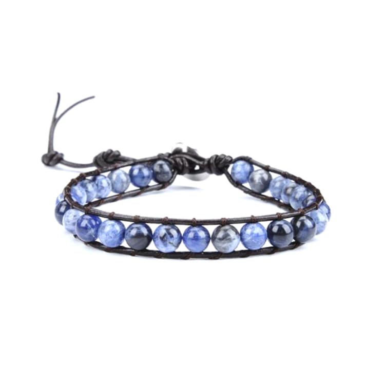 Bracelet De La Concentration En Sodalite - Bracelet