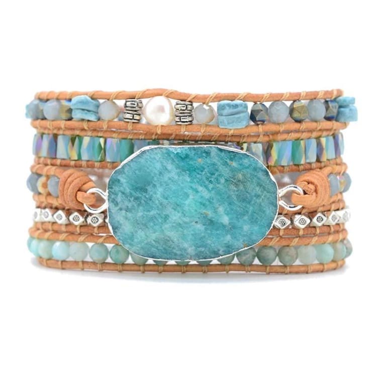 Bracelet de la douceur en Amazonite - Bracelet pierre Amazonite