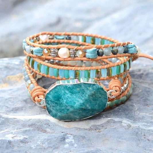 Bracelet de la douceur en Amazonite - Bracelet