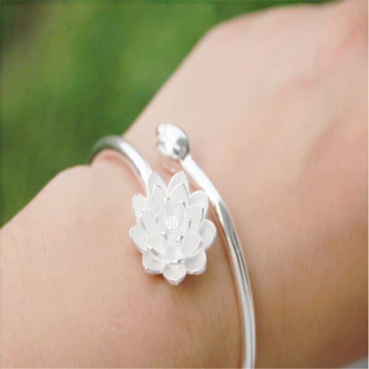 Bracelet de la fleur de Lotus ’ le cycle éternel ’