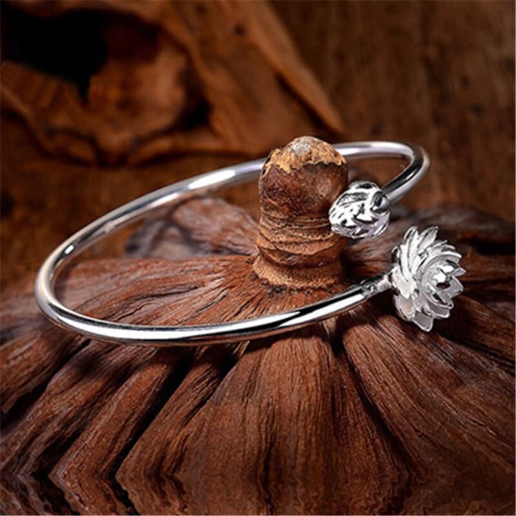 Bracelet de la fleur de Lotus ’ le cycle éternel ’