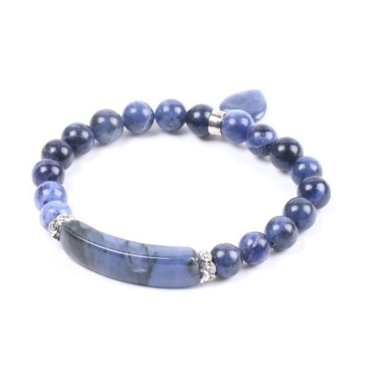 Bracelet de la sérénité en sodalite - Bracelet en Sodalite