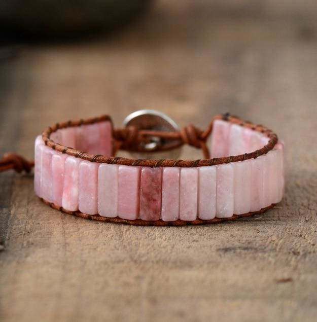 Bracelet de la Tendresse en Quartz Rose - Bracelet