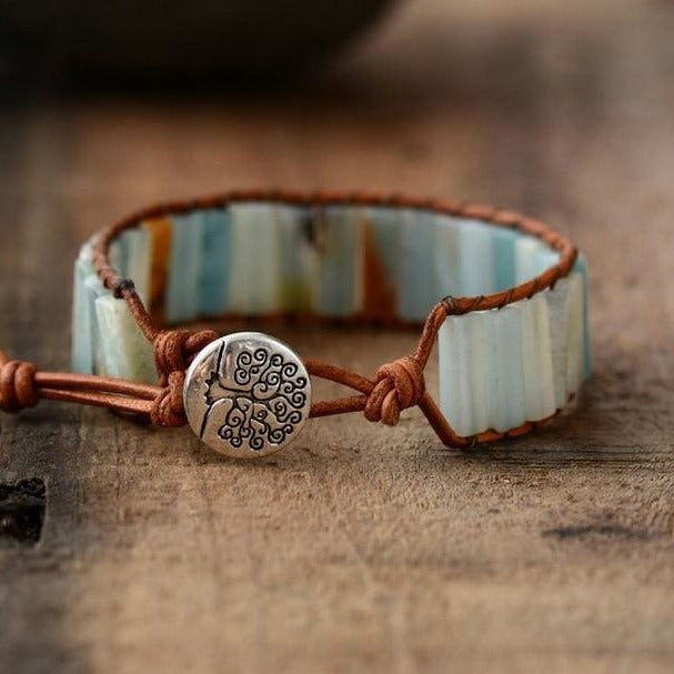 Bracelet de la Tranquilité en Amazonite - Bracelet Amazonite