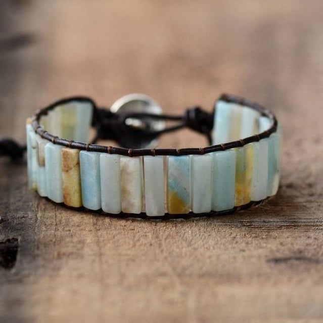 Bracelet de la Tranquilité en Amazonite - Bracelet en Amazonite