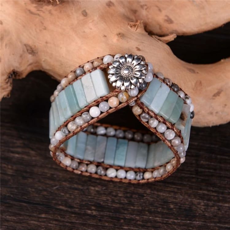 Bracelet de la Vie en Amazonite - Bracelet