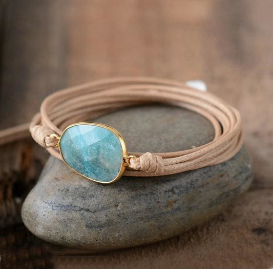 Bracelet de lAmitié en Amazonite - Bracelet