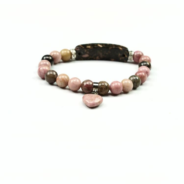 Bracelet de l’Amour Inconditionnel - Bracelet pierre Rhodonite